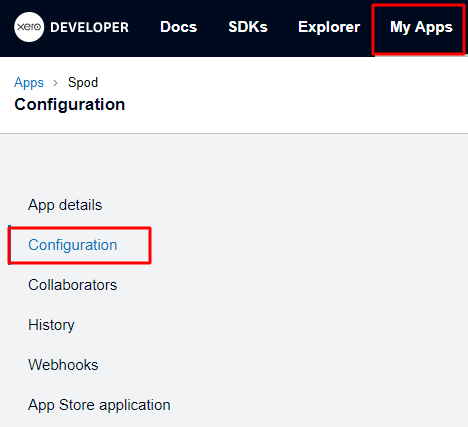 16 app config