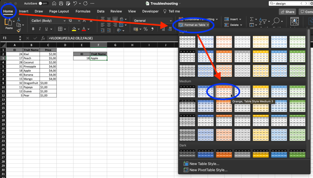 16. VLOOKUP troubleshooting 9