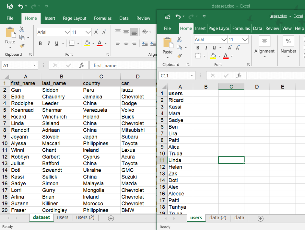 4-dataset-separate-spreadsheets