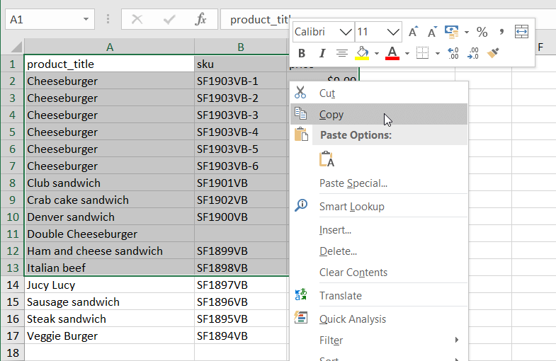 3 - excel copy range