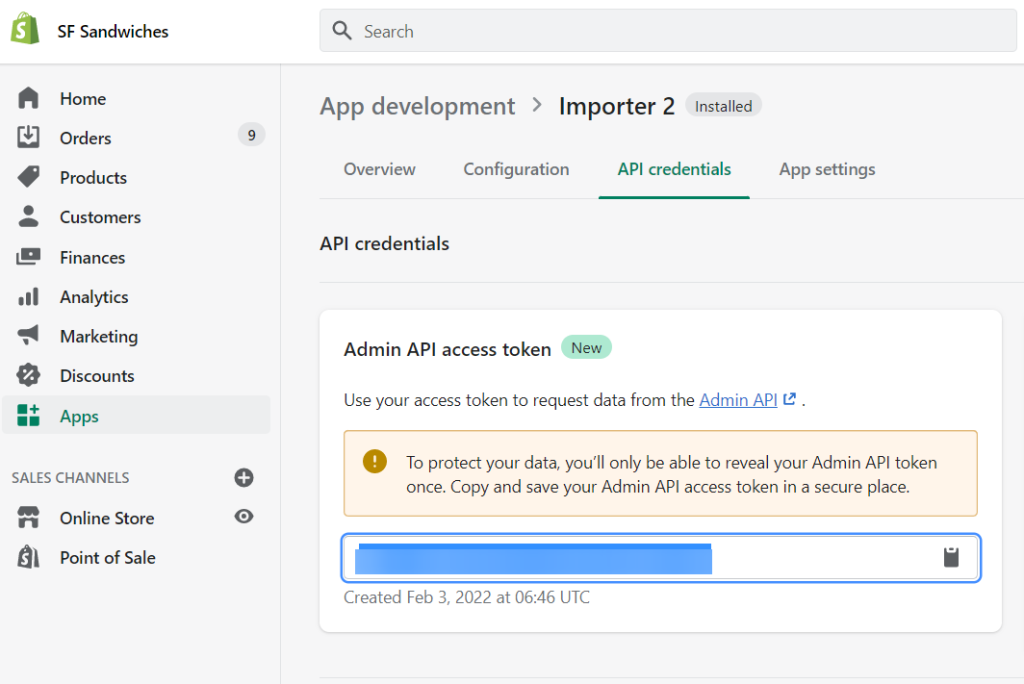 7 api key