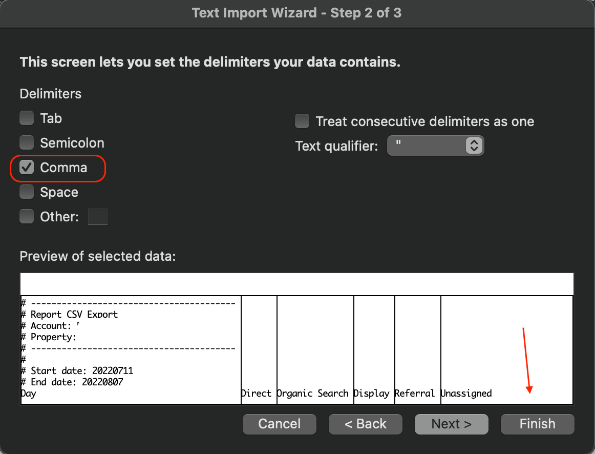 08 delimitador coma excel