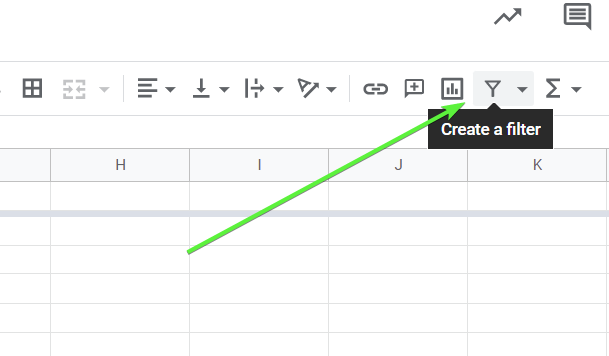 create filter