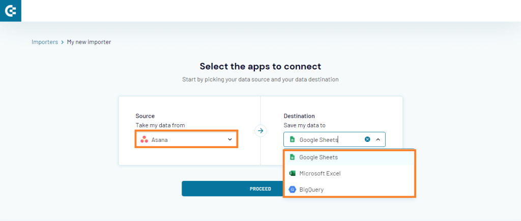 8 asana export