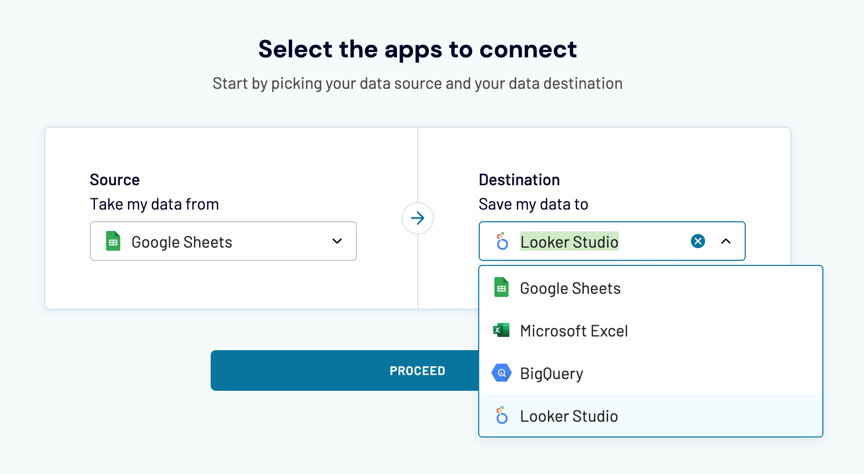 12. Coupler.io Google Sheets a Looker Studio
