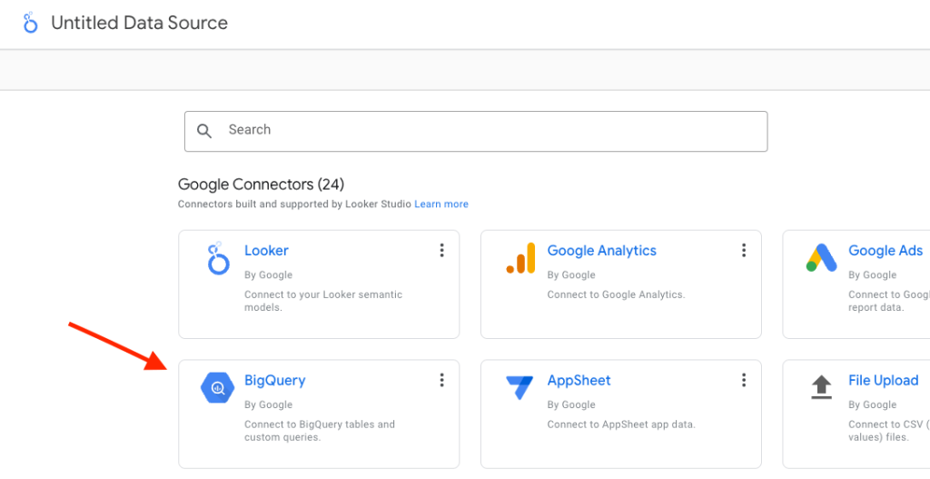 2.2 google connector tutorial