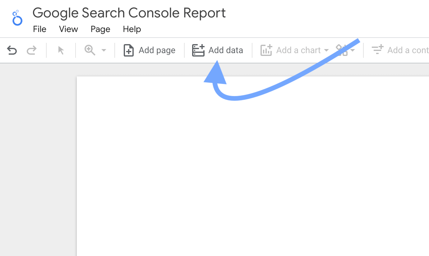 adicionar fonte de dados gsc ao looker studio