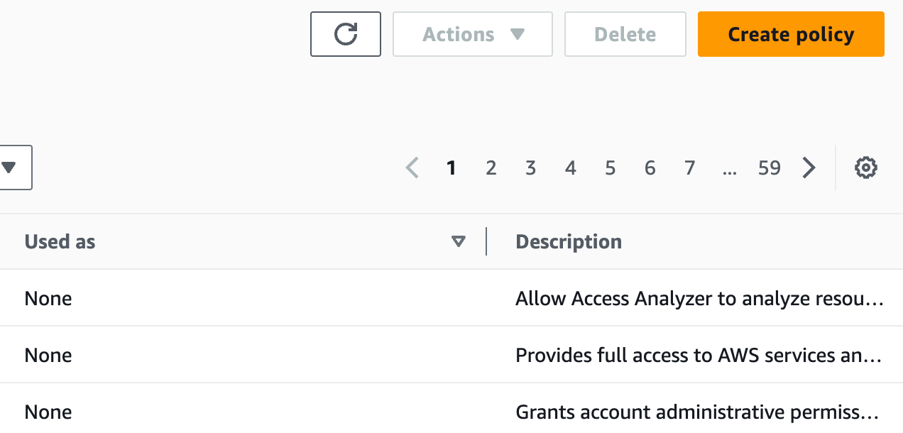 2.4 create policy