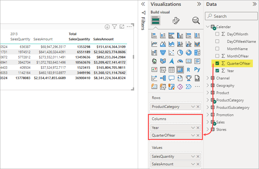 Figure 4.1. Multiple columns