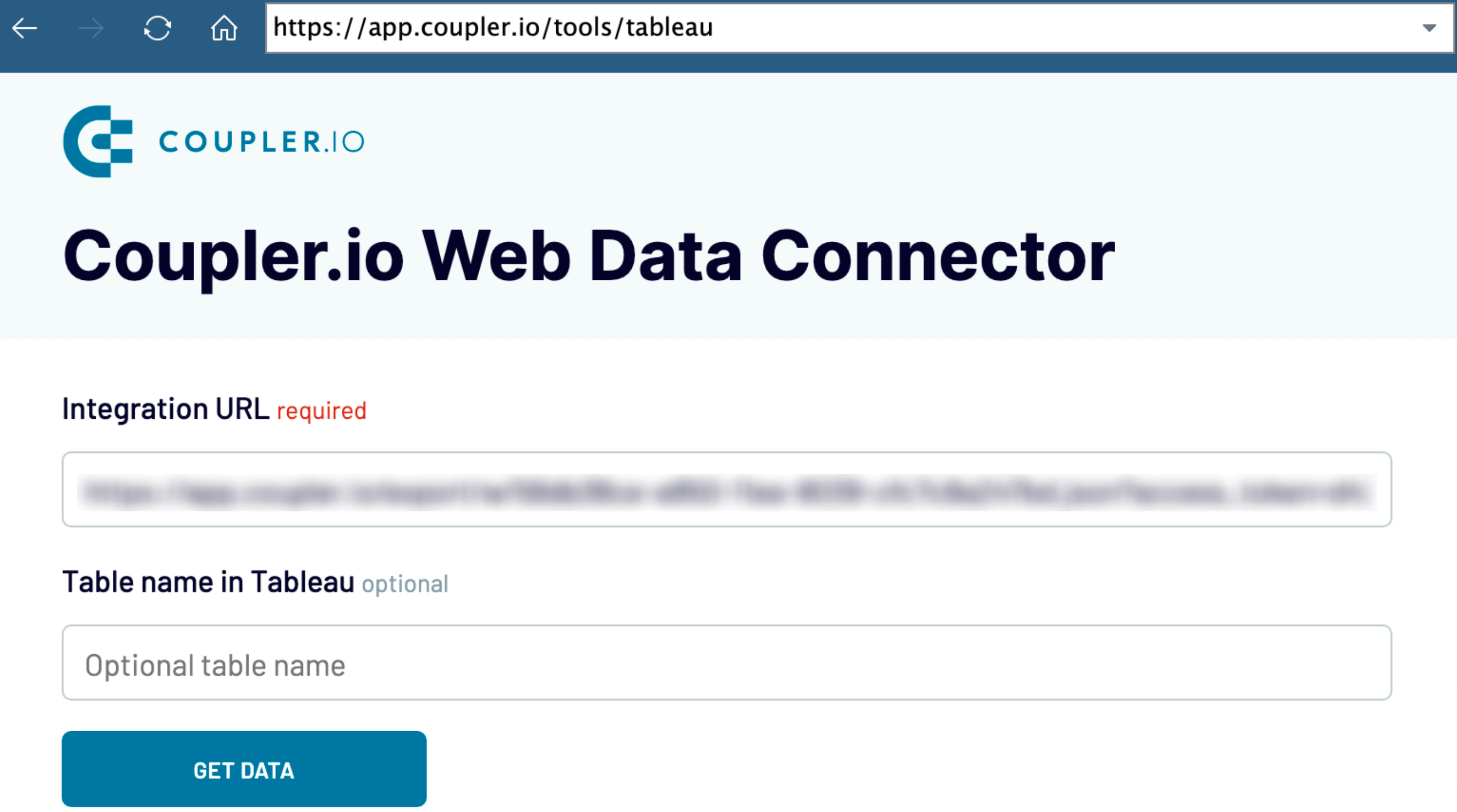 4.4 integration URL