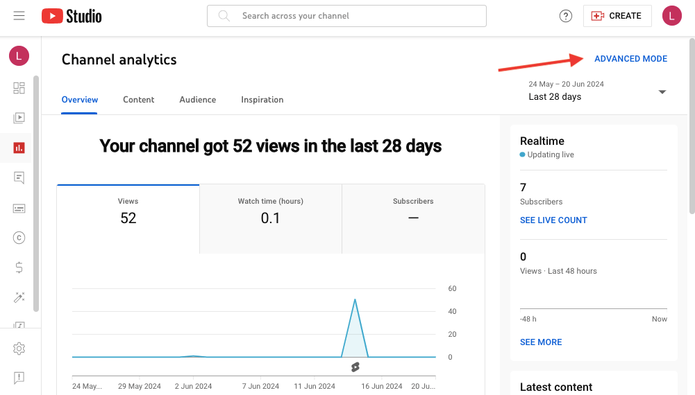 12 YouTube Studio