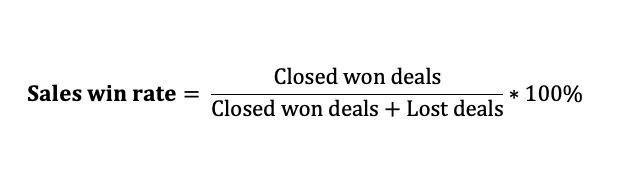 11 Win rate formula