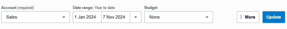 9 customize Xero report