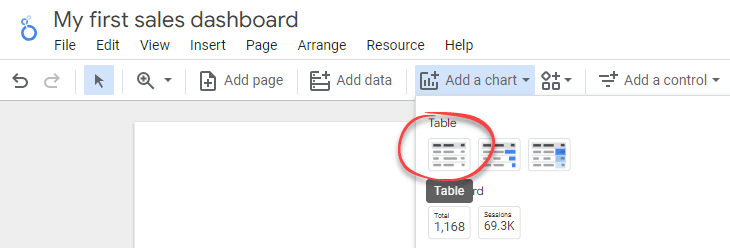 Figure 4.7.1. Insertion d'un tableau