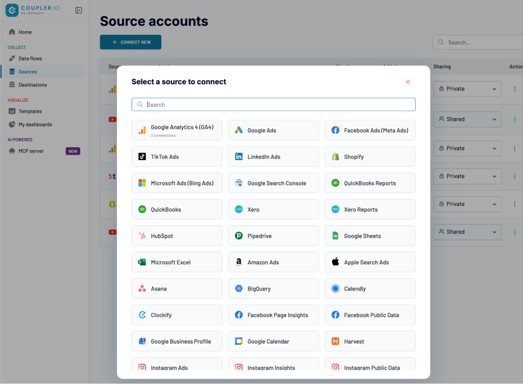 coupler io data sources