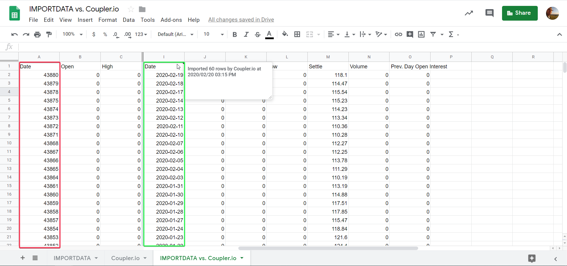 Date format recognition