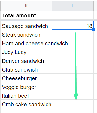 How to expand SUMIF formula in a column: ARRAYFORMULA+SUMIF