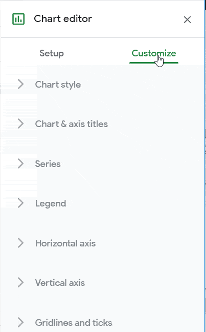 How to create a legend in Google Sheets bar graph