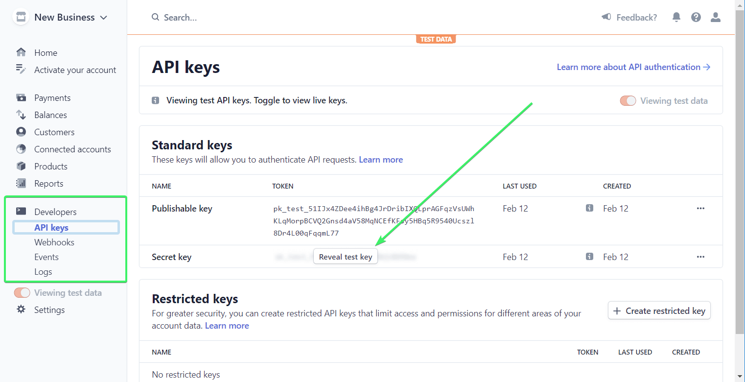 ¿Cómo obtener una clave API de Stripe?