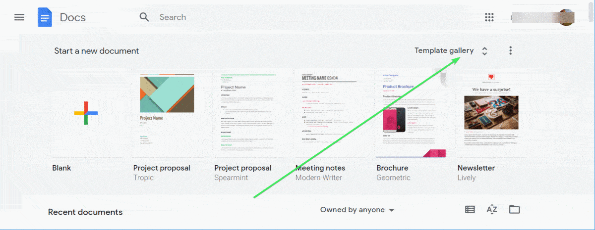 How to upload and edit a Google Docs invoice template