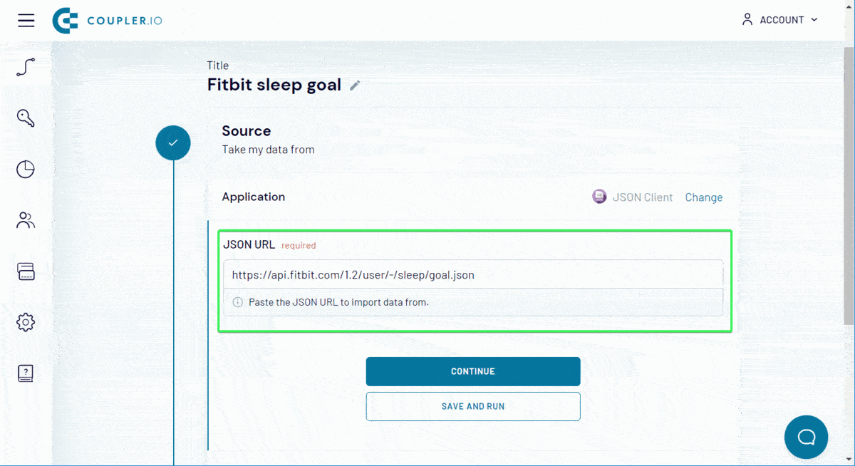 Fitbit export sleep data