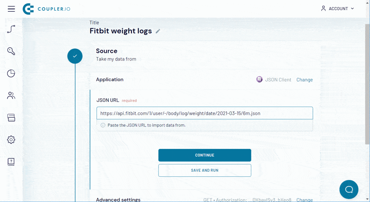 Fitbit export weight data