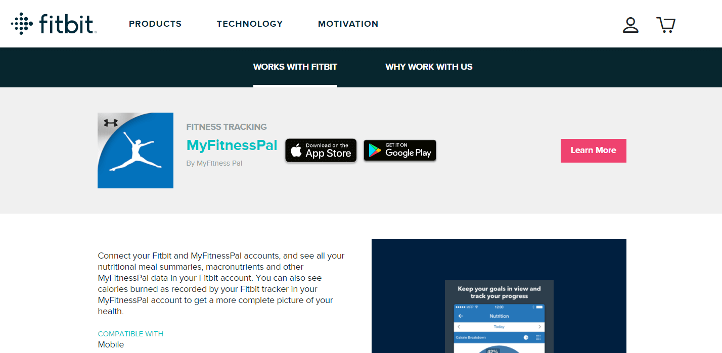 Export Fitbit data to MyFitnessPal