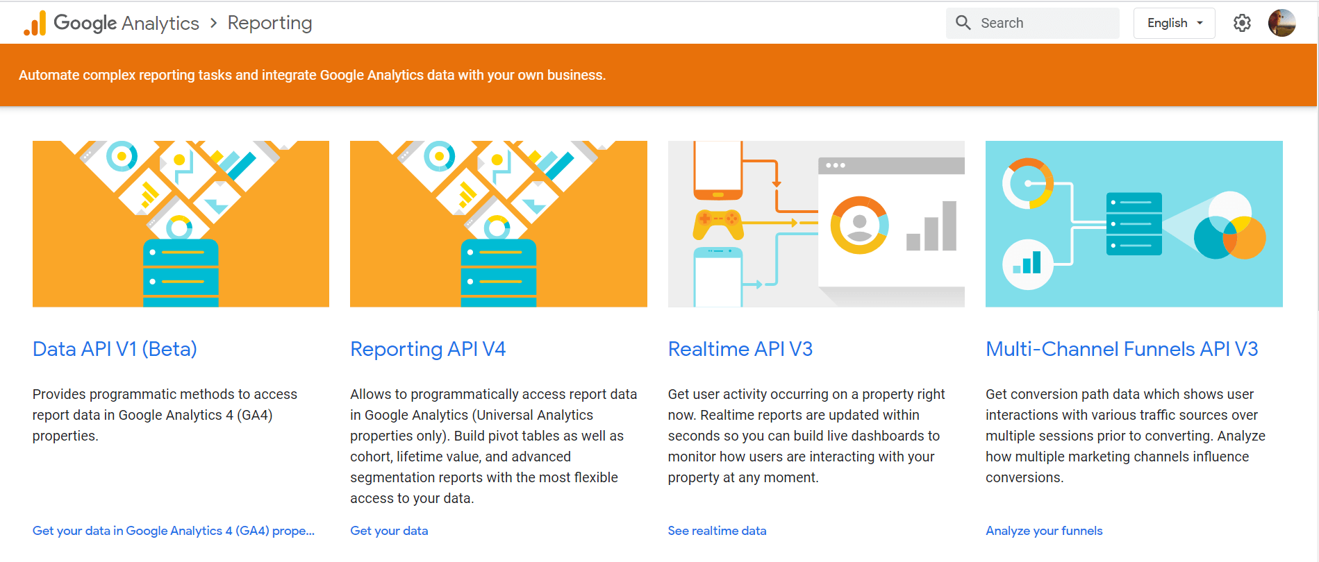 API de Google Analytics