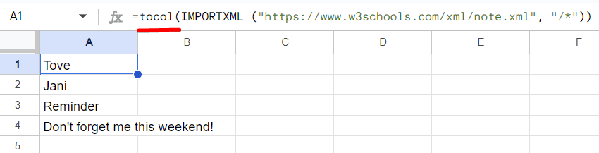5.importxml tocol
