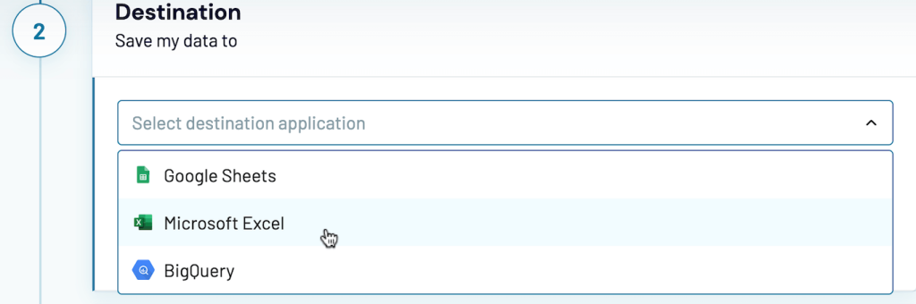 5. Importing data using Coupler.io step 2