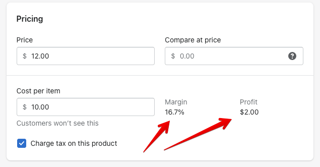 17 - shopify margin profit