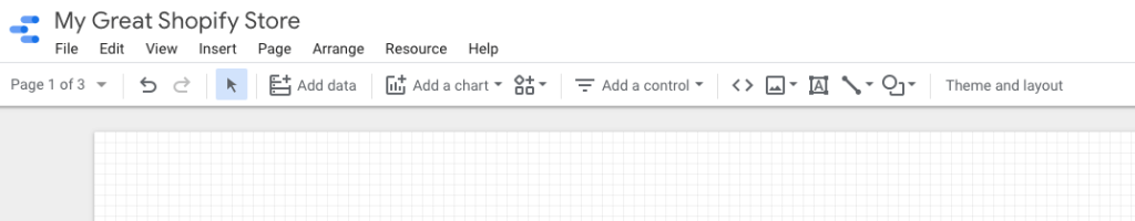 21 - data studio menu