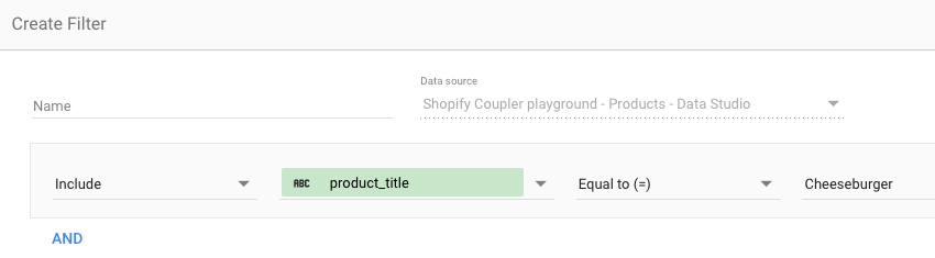 24 - data studio filter criteria