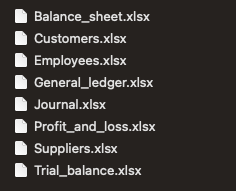 3 - quickbooks exported reports