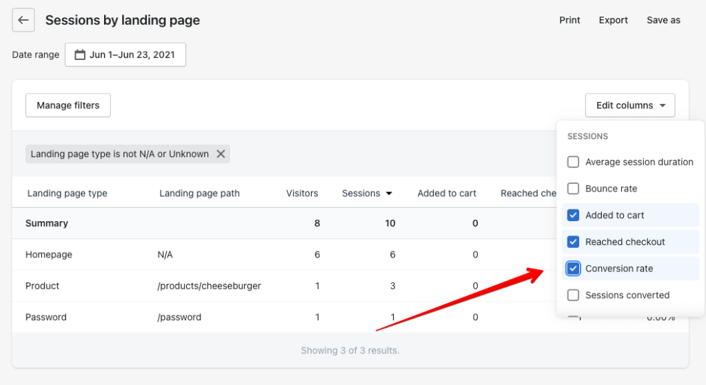 5 - shopify session by landing