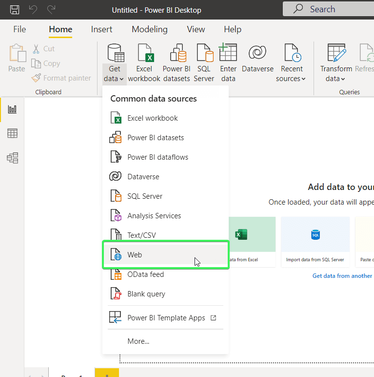 11 get data from web