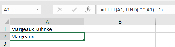 13 formula split first row