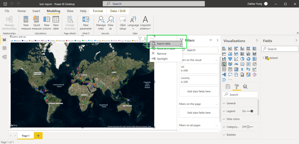 15 export data power bi report