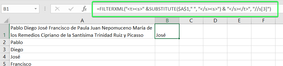 18 formula extract specific word