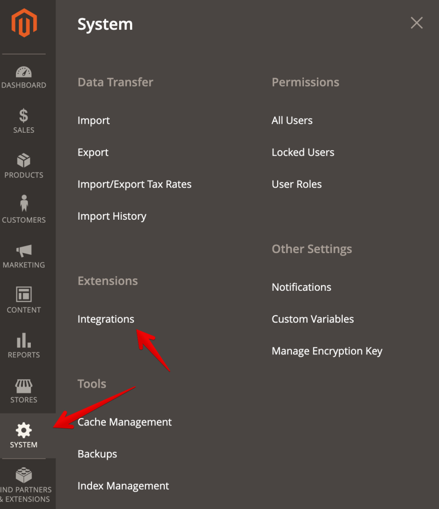 3 - Magento integrations