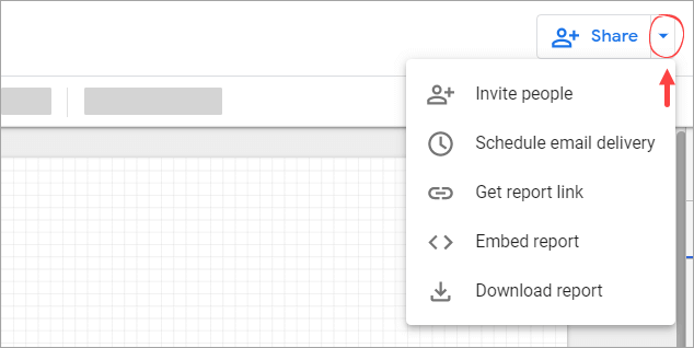 9 Data Studio report sharing options