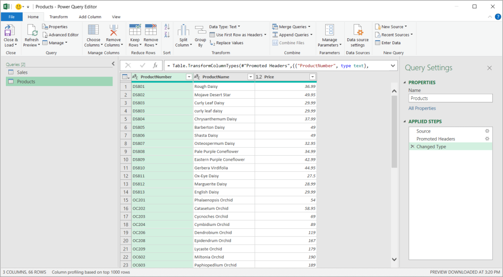 Figure 09. The Power Query Editor