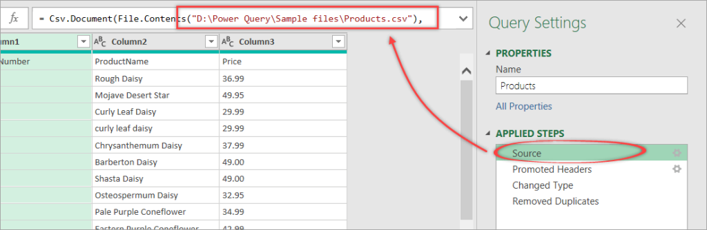 Figure 19. A hard coded file path