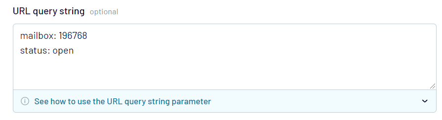 12 url query string