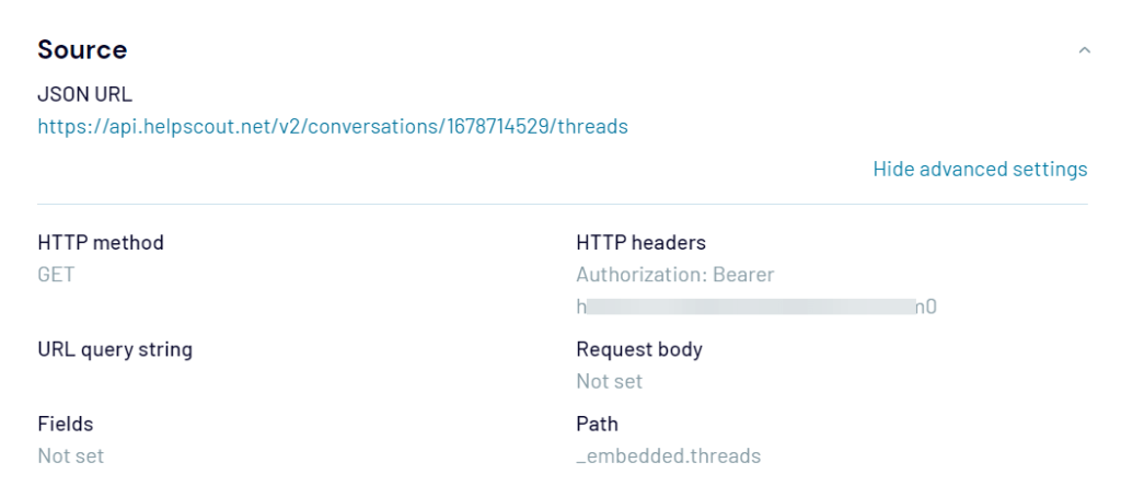 19 list of threads parameters