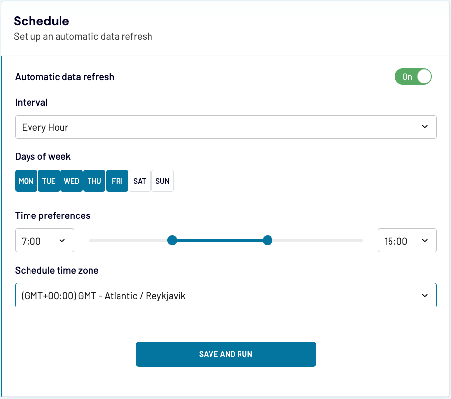 6 hubspot export schedule