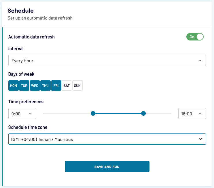 8 airtable export schedule