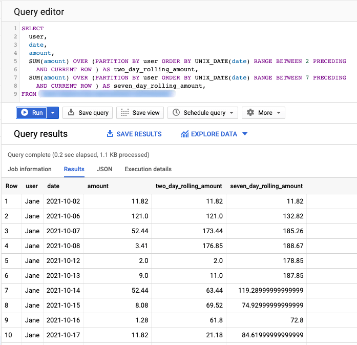 05 query between dates