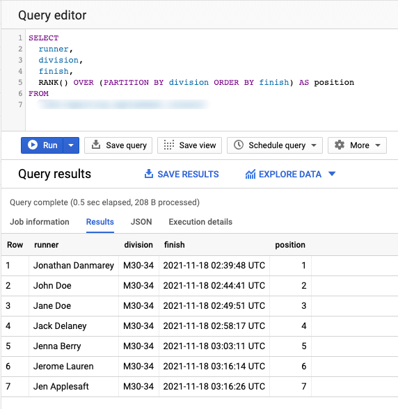 09 rank query