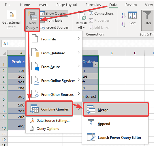 19 Zusammenführen von Tabellen mit Power Query
